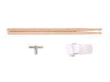 10 x 6" Snare Drum Poplar Wood Drum Percussion Set Wood Color 19234292