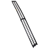 ZUN Ramp New 10 ft Aluminum Loading Ramp Dirtbike Motorcycle Truck Single Ramp 60363961