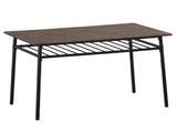 6-Piece Modern Dining Set for Home, Kitchen, Dining Room with Storage Racks, Rectangular Table, 35625029