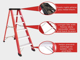 Fiberglass Ladder, 500 lb Load Capacity W2717P312090