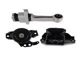 Engine Motor Trans & Torque Strut Mount Set 3PCS fit for Hyundai Sonata GL L4 2.4L 98643595
