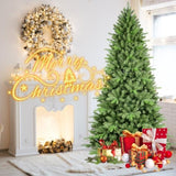 Artificial 6ft Green Christmas Tree with 1168 PE/PVC Mixed Branch Tips, Hinged Premium & Foldable 19635605