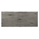 Rustic Look Distressed Gray Finish 1pc Counter Height Dining Table Solid Rubberwood Kitchen Dining B011P194919