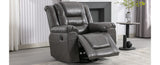 360&degSwivel and Rocking Home Theater Recliner Manual Recliner Chair with Wide Armrest for Living WF323618AAE