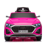 ZUN 12V Kids Ride On Electric Car w/Parents Remote Control,Licensed Audi SQ8 for Kids,Dual W1578P213379