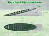 4Inch Green Angled Yard Drainage Pipe With Sloped Grate Yard Drain Emitter For Sump Pump Discharge 37903580