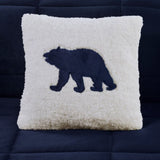 Full/Queen Plush to Sherpa Down Alternative Comforter Set B035100482