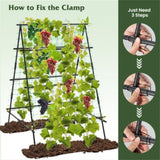59" Outdoor garden grid with mesh 25409655