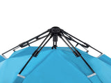 Fiberglass Pole Oxford Cloth Quick-Open Free Ride Beach Tent Blue 64866189