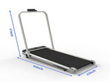 3 in 1 Under Desk Treadmill with Incline,Foldable Treadmills Home, Walking Pad with Handle Bar K1163P389561