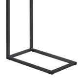 Grey and Gunmetal C-Table with USB Charging Port B062P153601