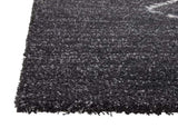 Granada Asher Black/ Ivory Argyle Area Rug B055P300756