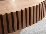 Modern Handcraft Drum Table Length 43.7 inch Ellipse Table for Living Room,Oval Small W2582P188737