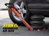 Air Jack, 3 Ton/6600 lbs Triple Bag Jack, Bag Jack Lift Up to 15.75 Inch, 3-5S Fast Lifting 25606814