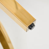 Mid Century Modern Dining Chairs Set of 2, Farmhouse Chenille Fabric Upholstered Accent Chair Curved W1143P314903