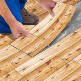 40 Pcs Self-Adhesive Wood-Look Flooring With Realistic Wood Grain Flooring ,Durable And Easy DIY 87202939