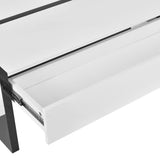 Contemporary Rectangle Design Living Room Furniture, Modern High Gloss Surface Cocktail Table, 01767411