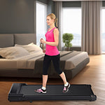 ZUN Walking Pad 300 lb Capacity, Desk Treadmill for Home Office, Protable Treadmill Under Desk, Walking MS314578AAB
