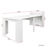 Modern Extendable Dining Table with Storage W331P191550