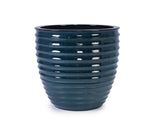 Ceramic Flowerpot, Modern Planter for Patio, Garden, Windowsill - Army Green W3273P326363