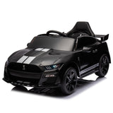 ZUN 12V Ford Mustang Shelby GT500 ride on car with Remote Control 3 Speeds, Electric Vehicle Toy for W1396P149661