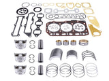 Overhaul Repair Kit fits Yanmar 3TNV88 3TNV88C Engine Piston Bearing Gasket Set 65837710