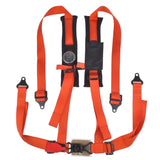 Orange 4 Point 2" Harness Seat Belt for Polaris Can-Am Yamaha Kawasaki A114220OR 48744114