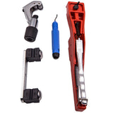 Pipe Bender HVAC Refrigeration Ratchet Tube Bending Heads Cutter Tool Kit 78470020