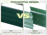 4' x 2' x 1' Sturdy Metal Raised Planter Garden Bed for Vegetables, Flowers, Herbs & Succulents 18060340