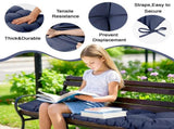 Outdoor Bench Cushion, 60 20 4 Inch, Tufted Waterproof Swing Cushion with Ties, for Patio Bench 49169732