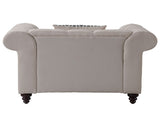 Aurelia Beige Linen Chair W/Pillow B2726P255739