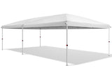 10x20 ft Instant Pop Up Canopy Tent White, 6 Mesh Panels 2 Doors 4 Net 41921225