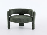Modern Accent Chair, Contemporary Boucle Fabric Accent Armchair Comfy Upholstered Leisure Single 02006085