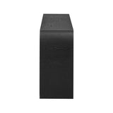 U-Style Four-Door Ash Veneer Storage Cabinet with Curved Legs, Perfectly Suited for Hallways, N711P241277B