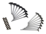 12x Intake & Exhaust Valves Set Replacement for VW Audi A4 S4 S5 A6 A7 A8 Q5 Q7 3.0 TFSI 06E109601E 66154212