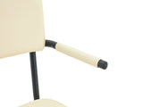 Dining Chairs Set of 4, Huggable Upholstered Dining Chairs with Premium Leather, Table-Hangable W3493P449277