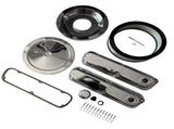 Engine Dress Up Kit 3 7/8" Valve Cover, 14" Air Cleaner Fit for SB Ford 260 351W 76702546