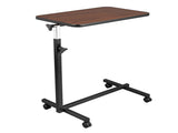 Multifunctional Adjustable Bedside Table MDF Iron Movable Sofa Side Table 4-Wheeled Small Computer 56326087