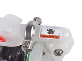 Pneumatic Plastic Diaphragm Pump 6661A3-344-C Replacement for Ingersoll Rand Aro 6661A3344C 22958296