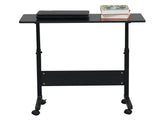 Removable P2 15MM Chipboard & Steel Side Table Black 02774166