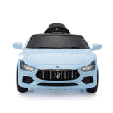 ZUN Maserati Ghibli Licensed 12V Kids Ride On Car, Battery Powered Electric Vehicle w/ 2.4G Remote W2181P202383