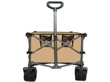 Collapsible Folding Wagon, Push Pull Foldable Beach Wagon Cart W321P189915