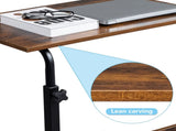 Rolling & Height adjustable P2 15MM Chipboard & Steel Side Table with Baffle 74177714