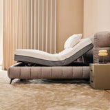 Adjustable Bed Base Frame Queen Bed Frame with Head and Foot Incline Wireless Remote Zero Gravity W1038142350