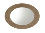 Natural Jute Rope Round Wall Mirror 26" B03598875