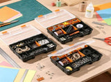 3-Pack 21-Compartment Small Parts Organizer, Removable Dividers,for Nuts, Bolts, Screws & Nails 45929600