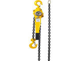 Lever Chain Hoist 1 1/2 Ton 3300LBS Capacity 20 FT Chain Come Along with Heavy Duty Hooks Ratchet 55304435