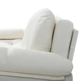 Convertible Pull Out Sofa Bed Queen Size, 3-in-1 Convertible Sleeper Couch with Thicked Cushions and W3163P269692