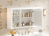 42'' Wall Mounted Bathroom Storage Cabinet, Medicine Cabinet, Modern Bathroom Wall Cabinet with N710P363544K
