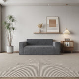 Sofa-in-a-Box, Memory Foam 3-Seater Couch, No Installation & Easy to Transport, Deep Seat Modern W1960P336129
